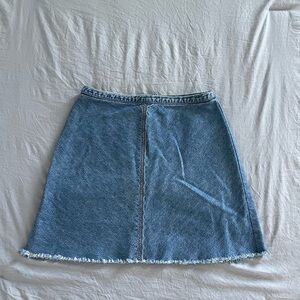 GAP KIDS Blue Denim A-Line Skirt